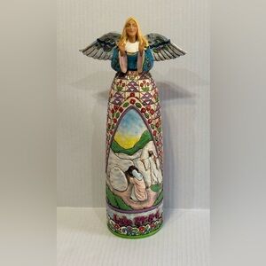 2005 Jim Shore Heartwood Creek Resurrection Angel Figurine 4004748 Luke 24: 5-6